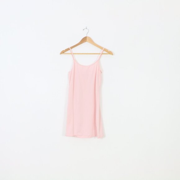 *mySTYLE Women's Long Black Cami - Pink - Picture 4 of 7